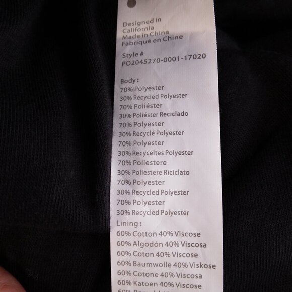 Fabletics Malia Polar Fleece Black Lined Pullover Size XS - Picture 13 of 14